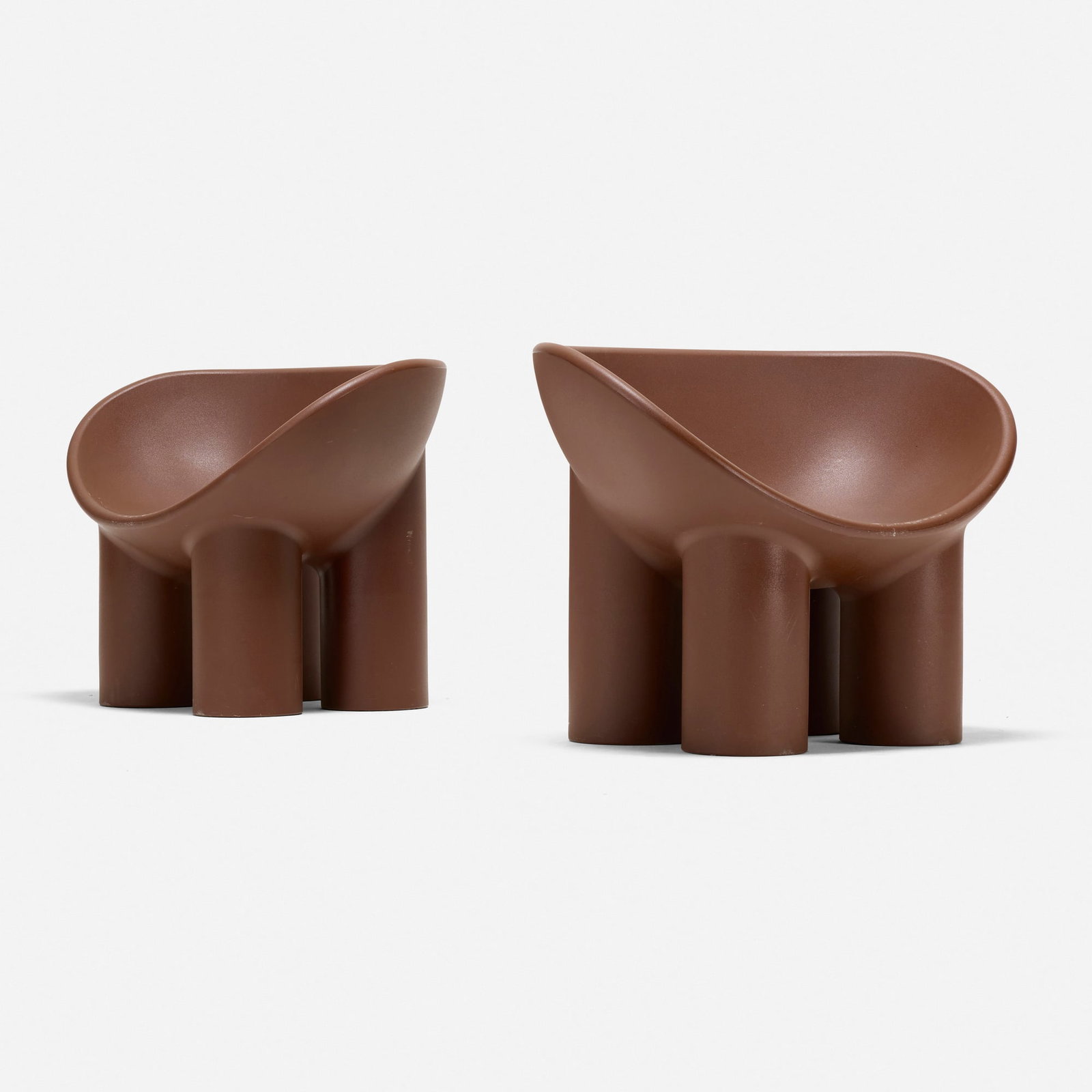 Faye Toogood, Roly Poly chairs, pair (1 of 3)