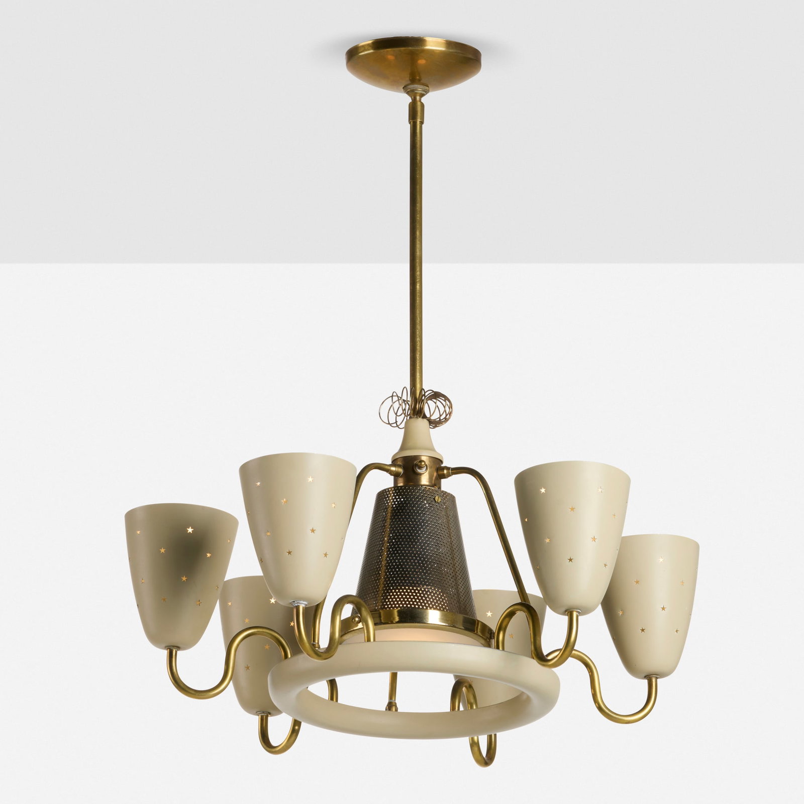Paavo Tynell, attribution, Chandelier (1 of 3)