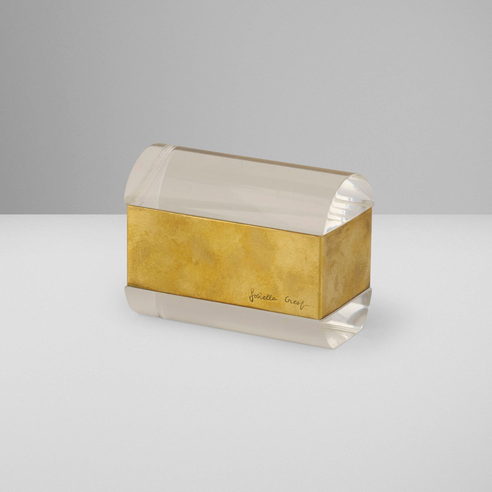 Gabriella Crespi, Bauletto covered box (1 of 3)