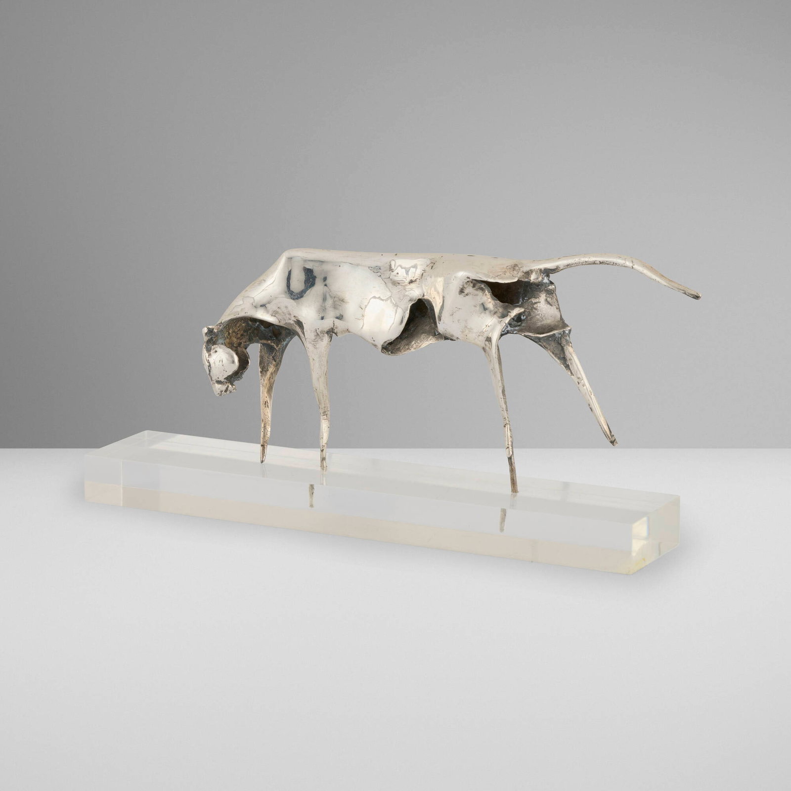 20th Century, Abstract jaguar sculpture (1 of 4)