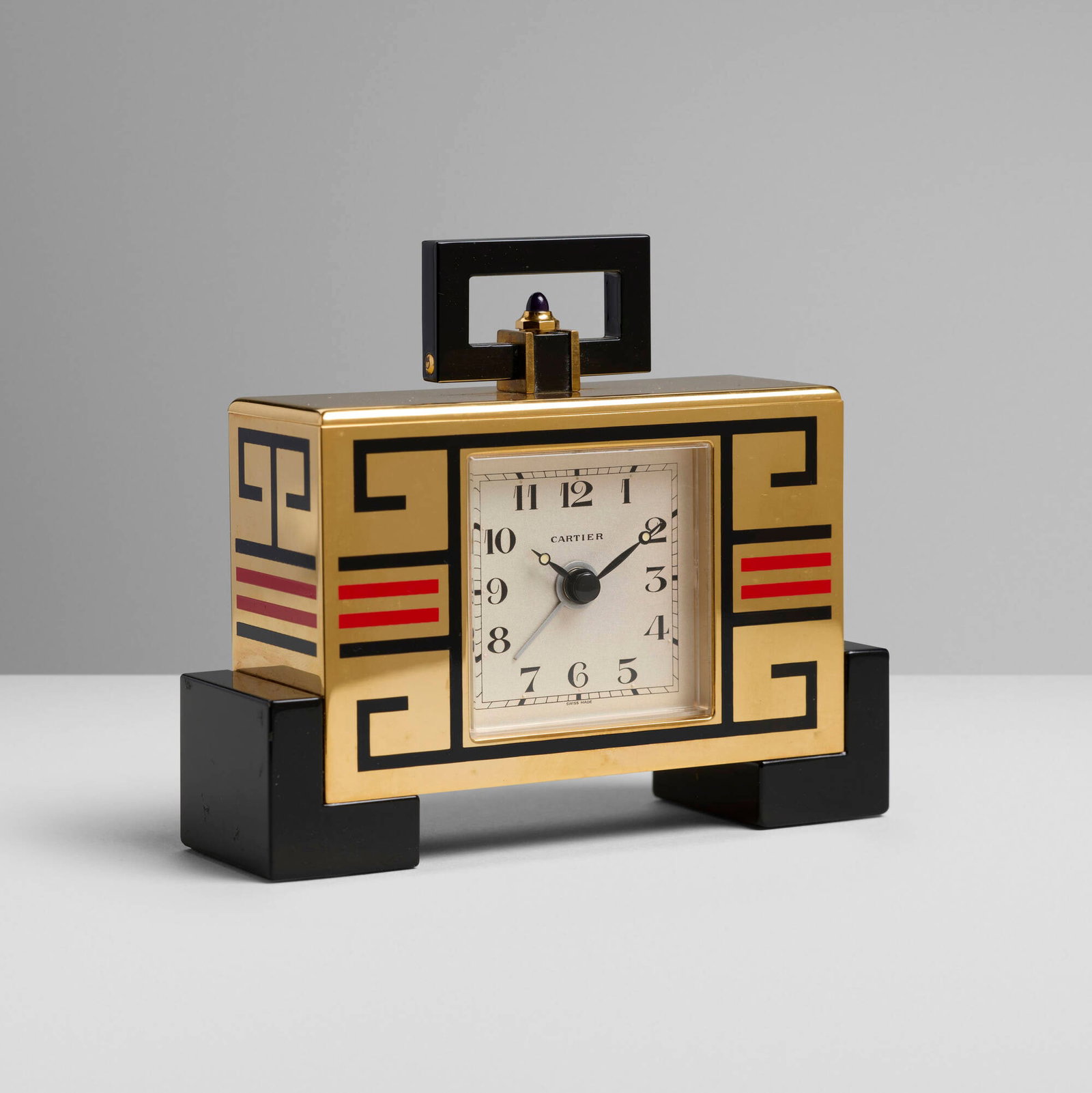 Cartier, 'Pendulette Art Deco' desk alarm clock (1 of 5)