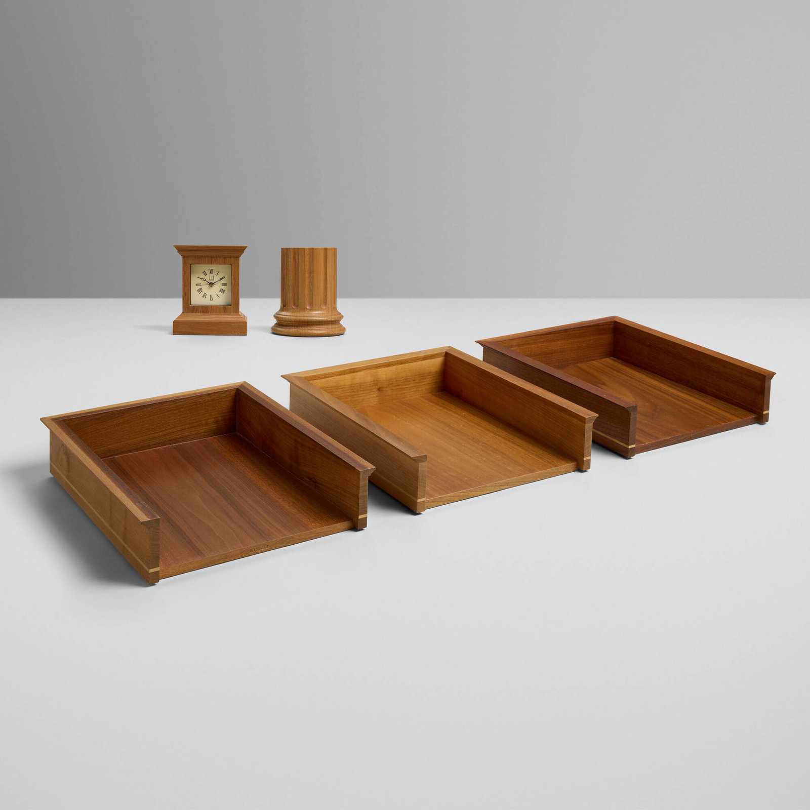 David Linley for Dunhill, Collection of five desk accessories (1 of 8)
