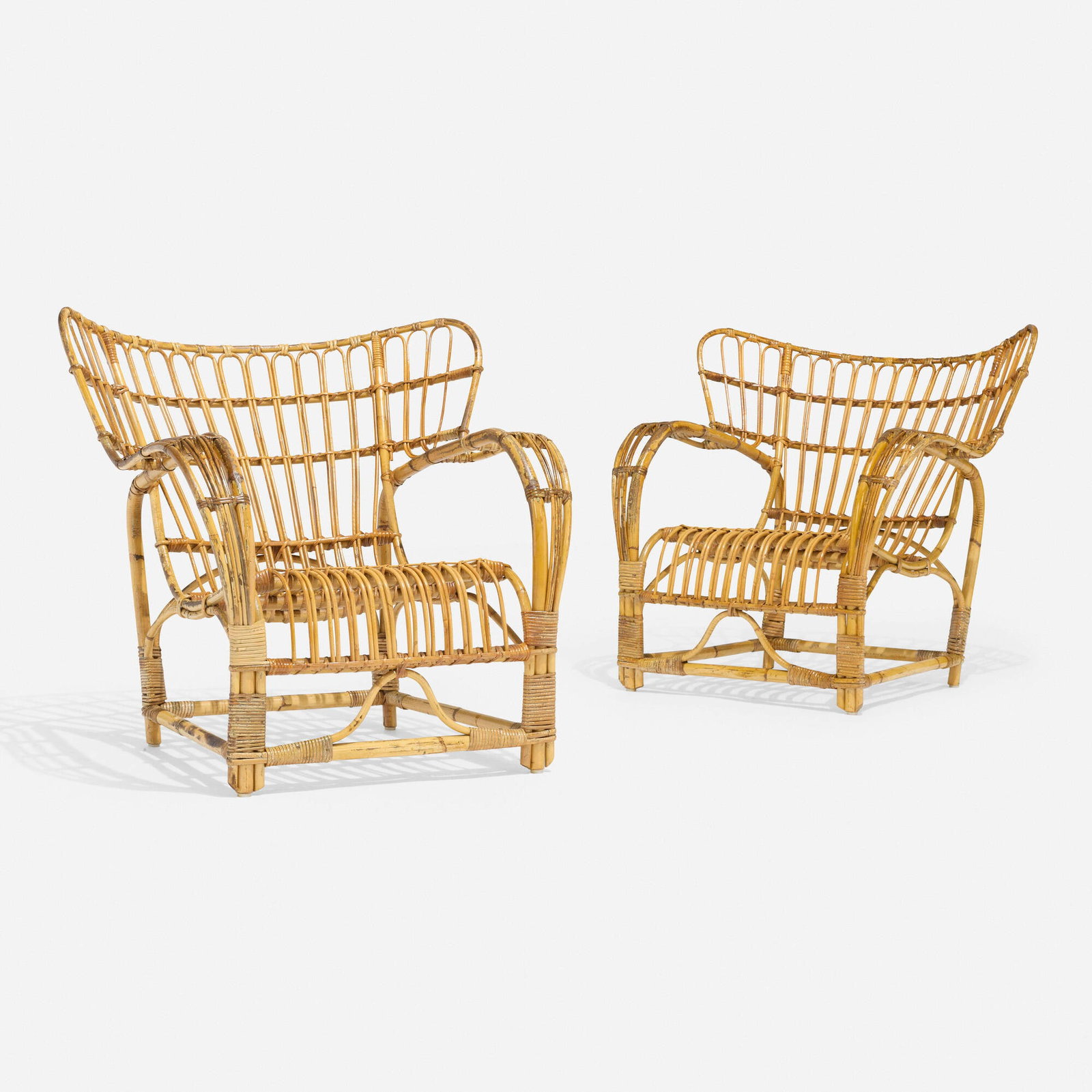 Viggo Boesen, Teddy lounge chairs, pair (1 of 4)