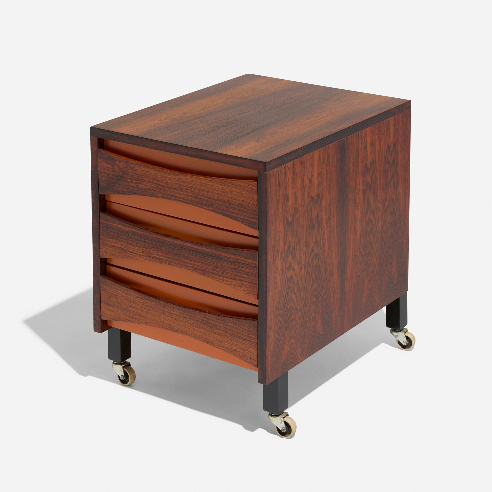 Danish Cabinetmaker, Rolling nightstand - 3