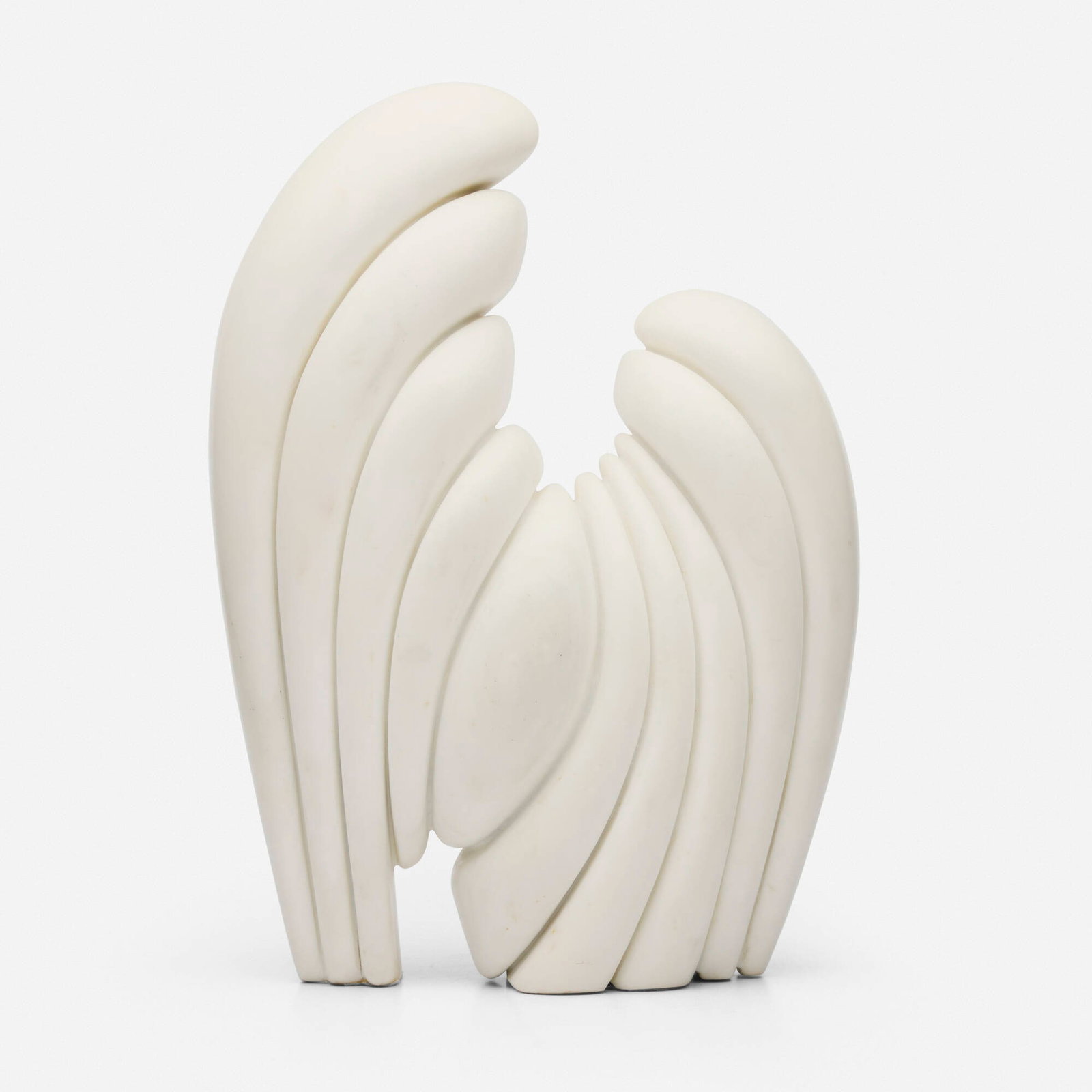 Jesper Neergaard, Form #7 Row Composition: Jesper Neergaard Form #7 Row Composition 1984 marble 17 h x 12.25 w x 5.5 d in (43 x 31 x 14 cm) Carved signature and number to underside 'Neergaard 1269212'. Provenance: Court Gallery,