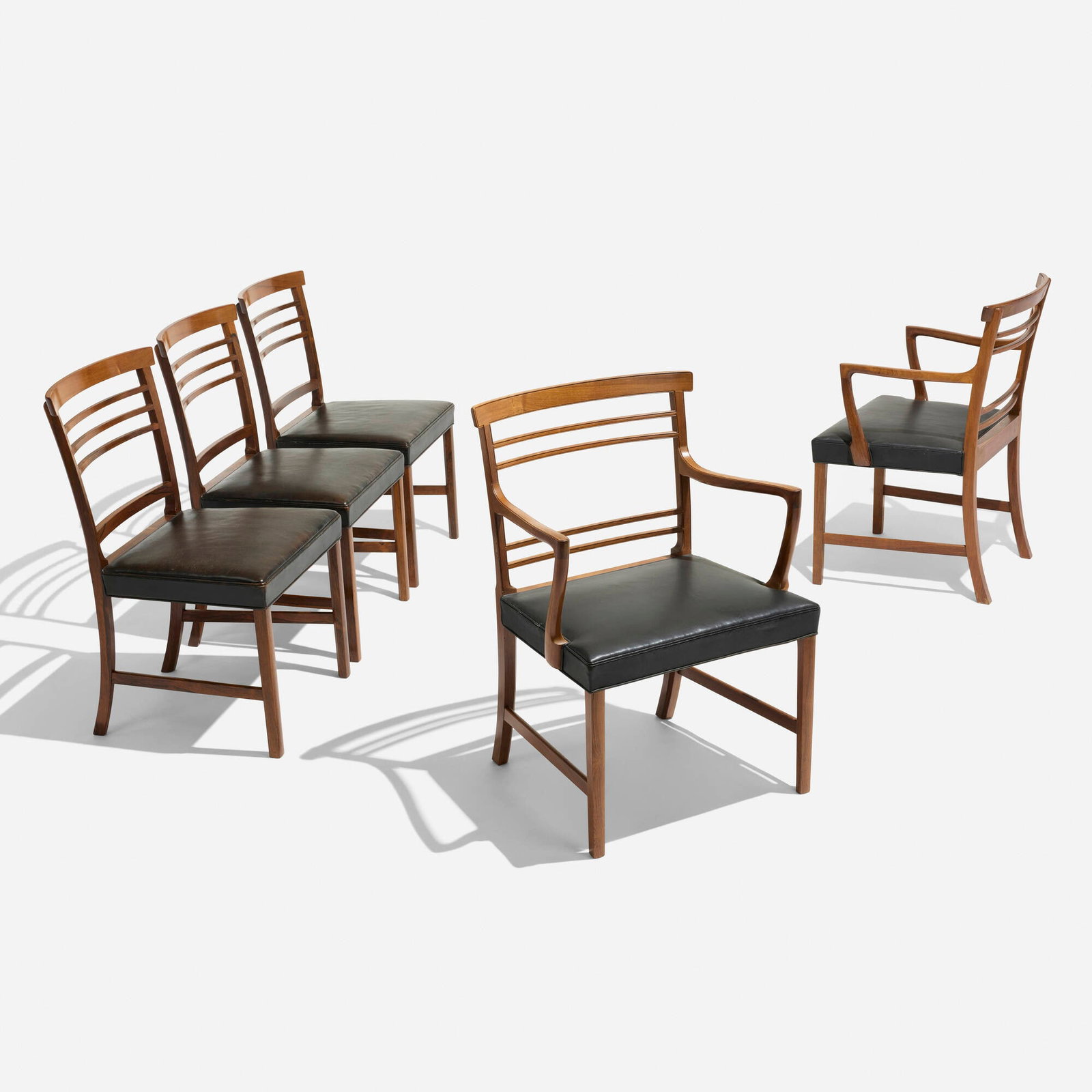 Ole Wanscher, Dining chairs, set of five (1 of 6)
