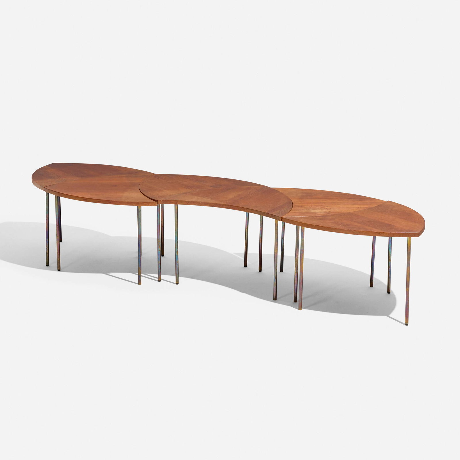 Peter Hvidt and Orla Molgaard-Nielsen, Pinwheel table, model 523 (1 of 5)