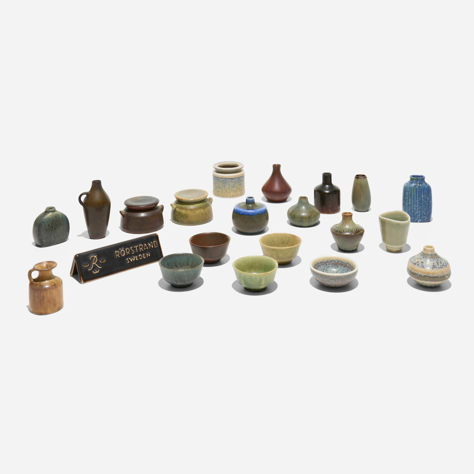 Carl-Harry Stalhane, Collection of twenty miniature vessels (1 of 4)