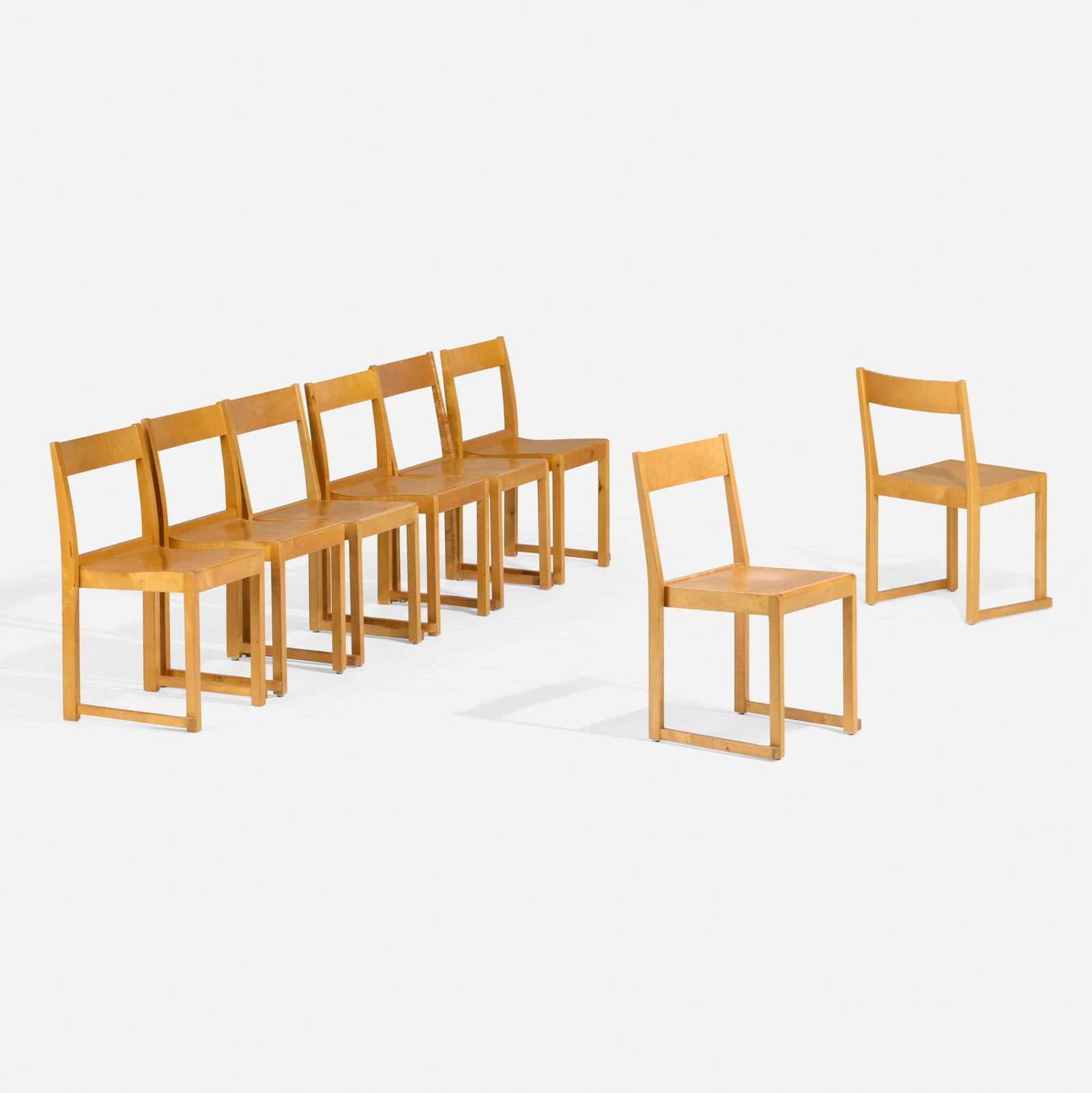 Sven Markelius, Orchestra chairs, set of eight (1 of 6)
