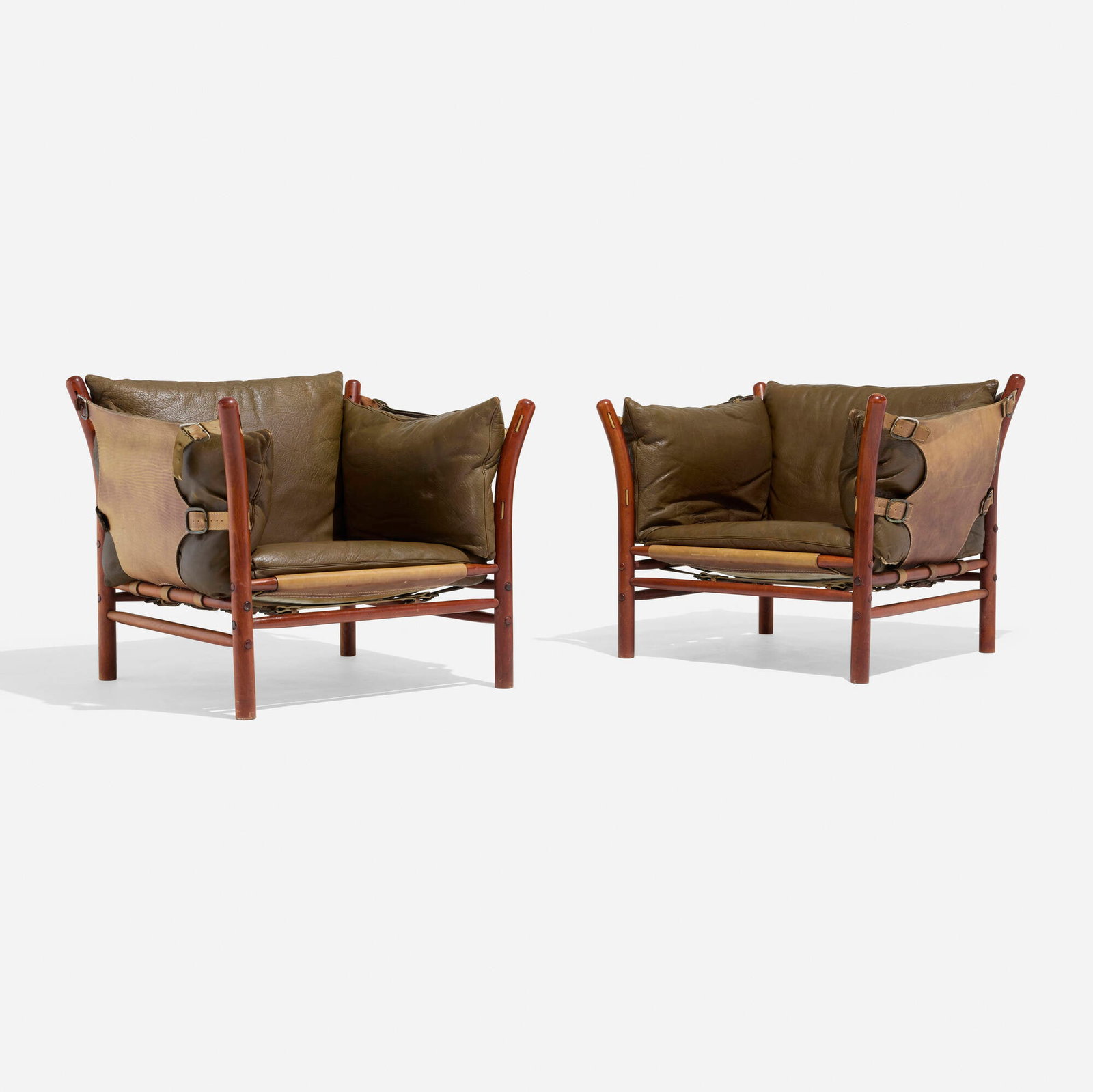 Arne Norell, Lounge chairs, pair (1 of 5)