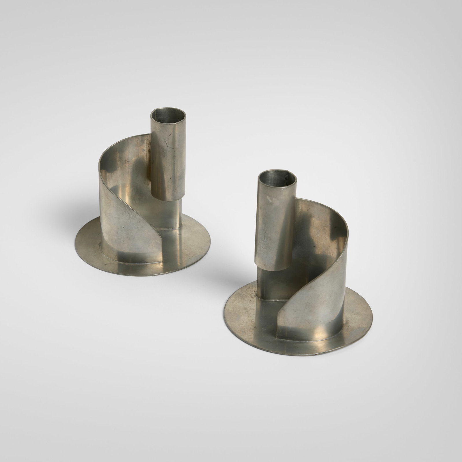 Machine Age, Candlesticks, pair (1 of 3)
