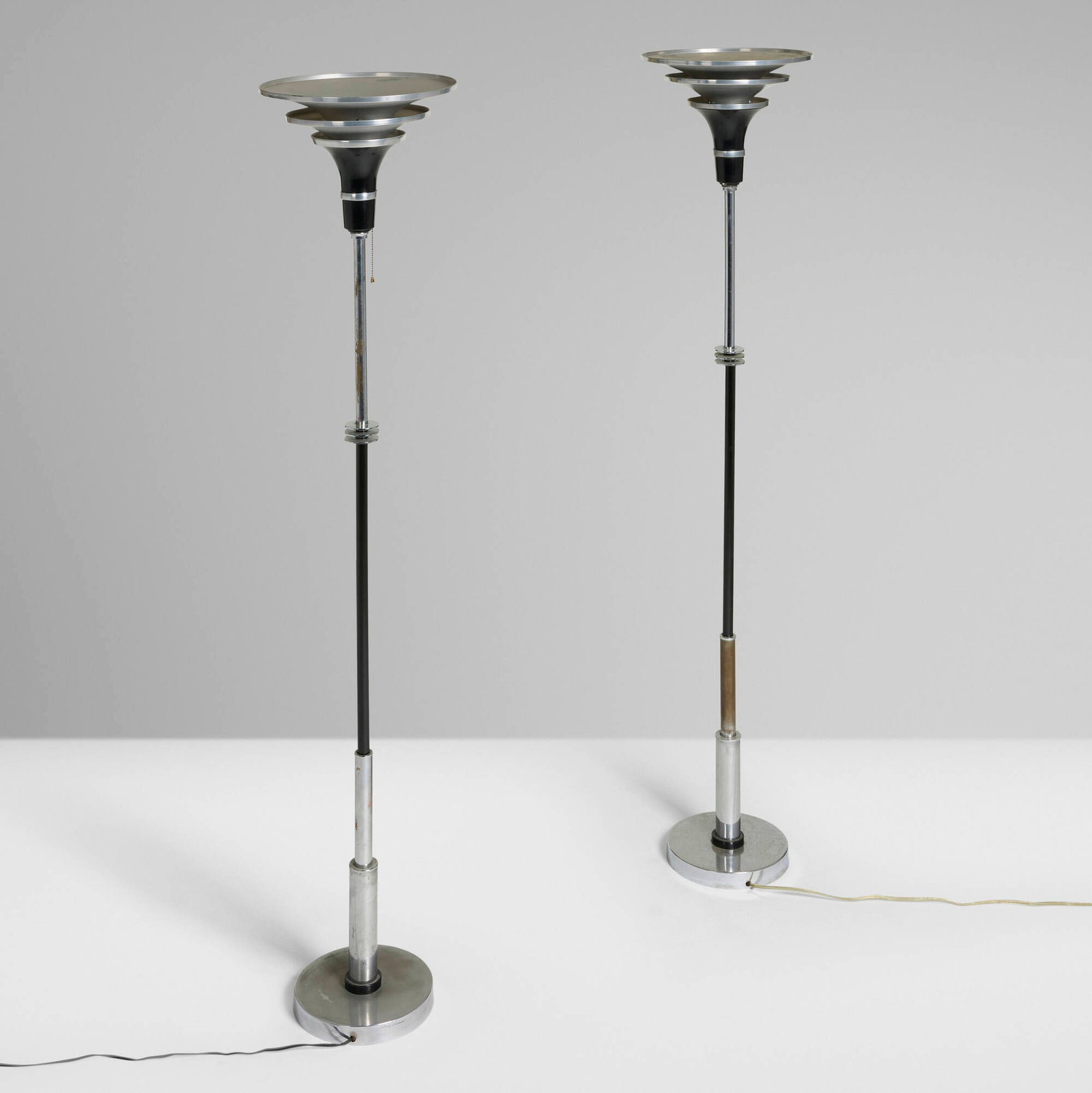 Machine Age, Floor lamps, pair - 3