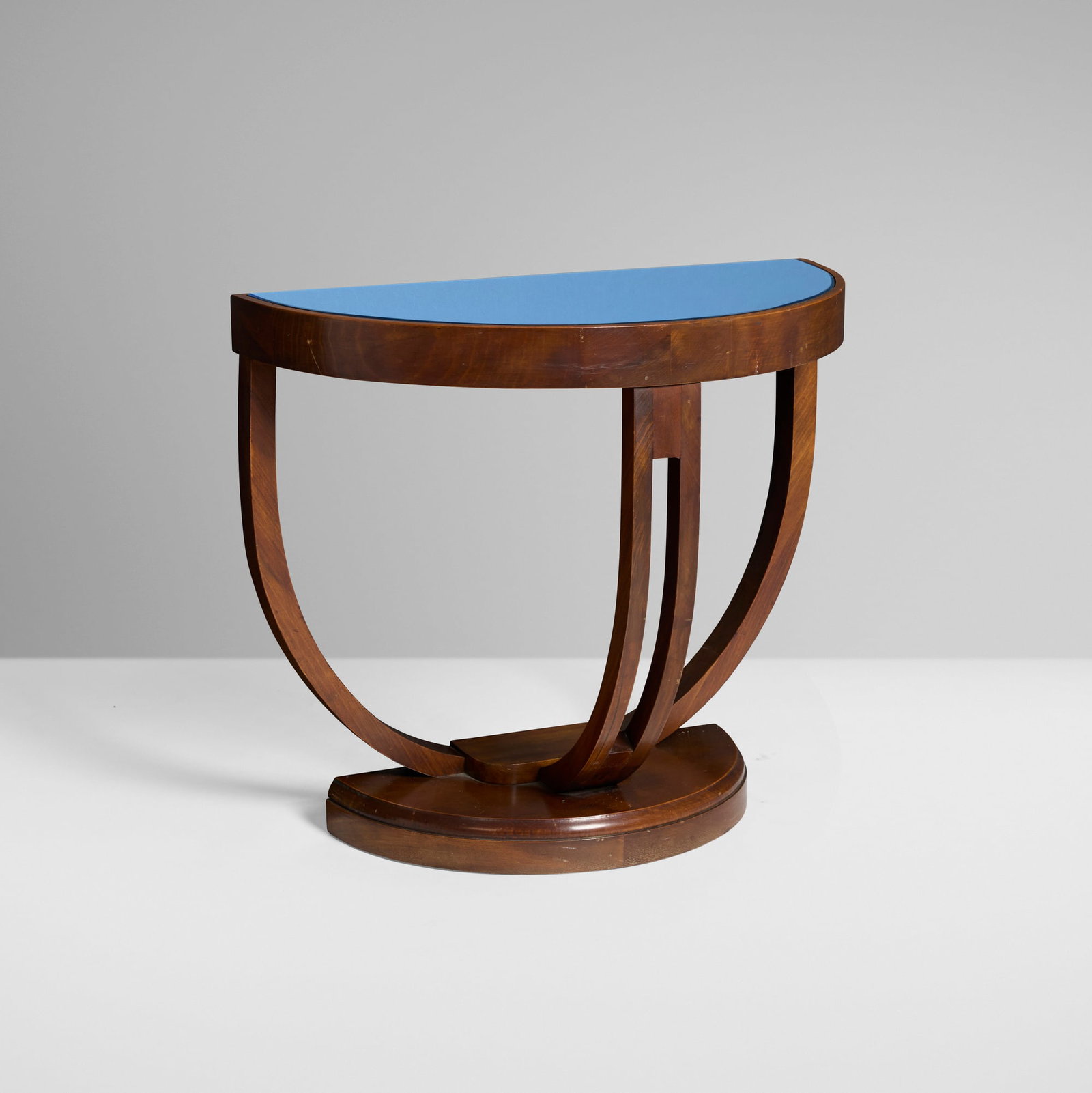 Art Deco, Demilune console table - 2