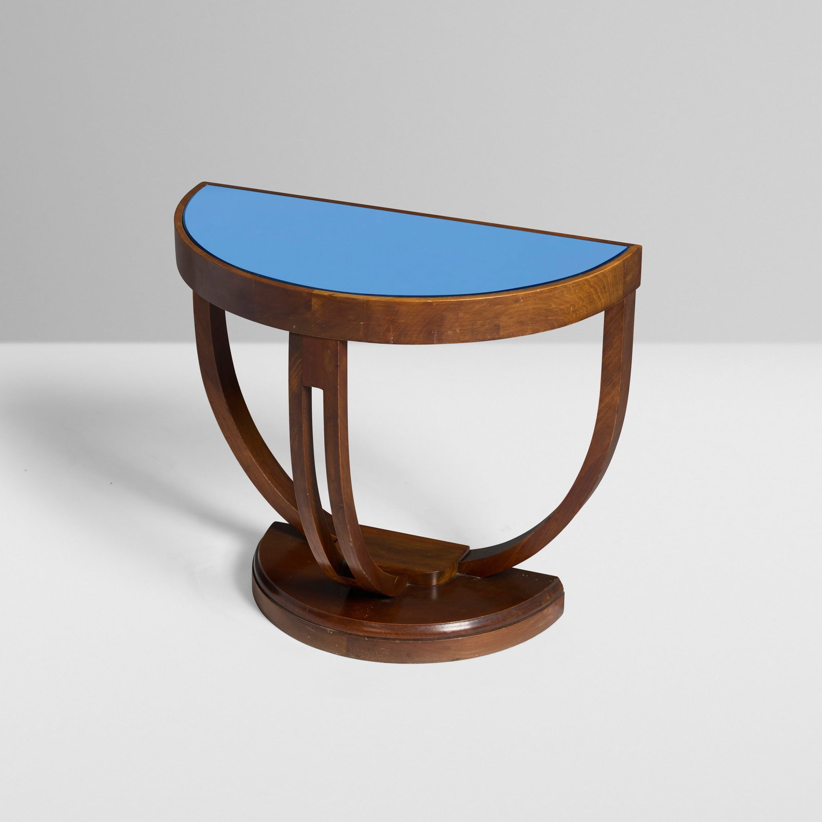 Art Deco, Demilune console table - 3