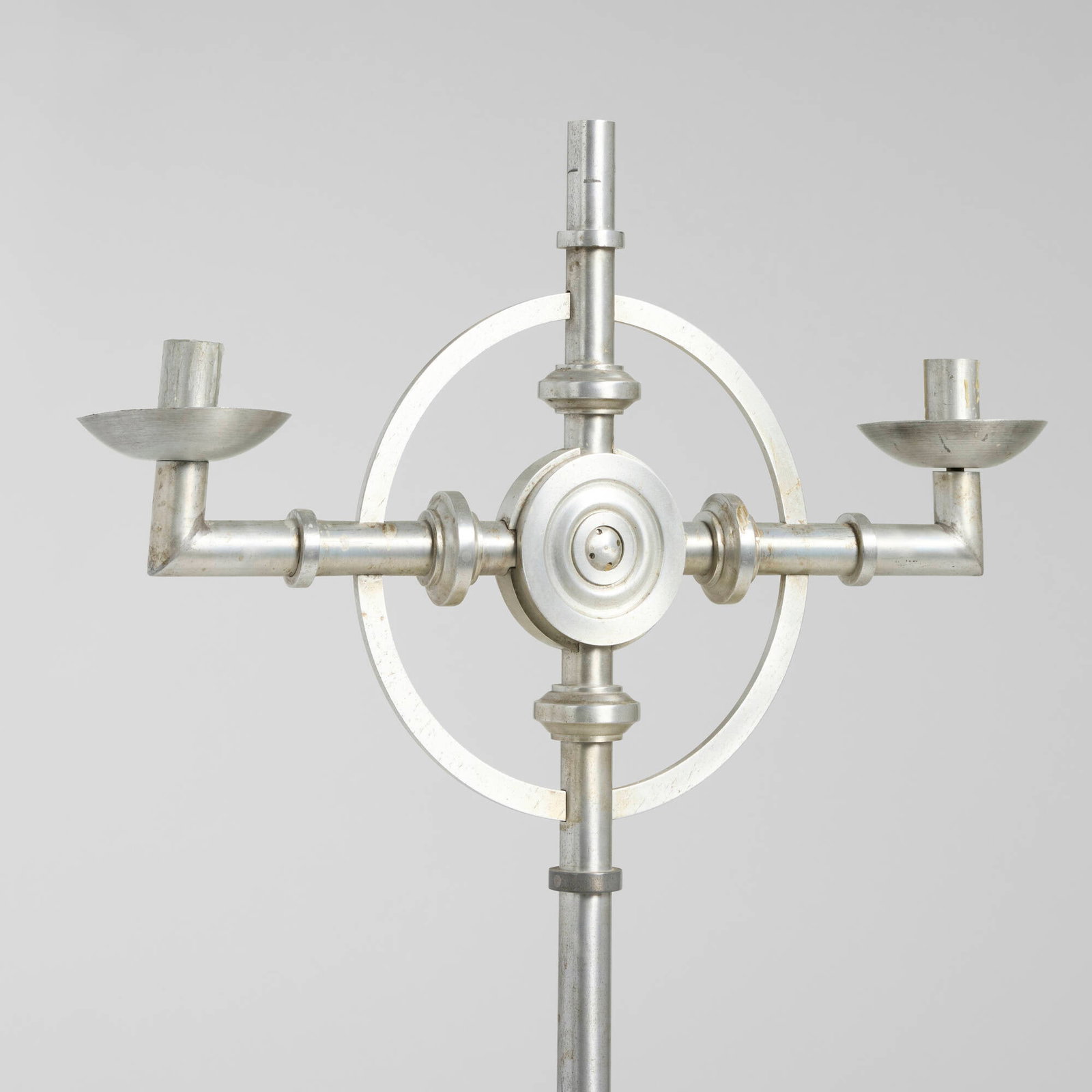 Machine Age, Floor candelabra, pair - 4