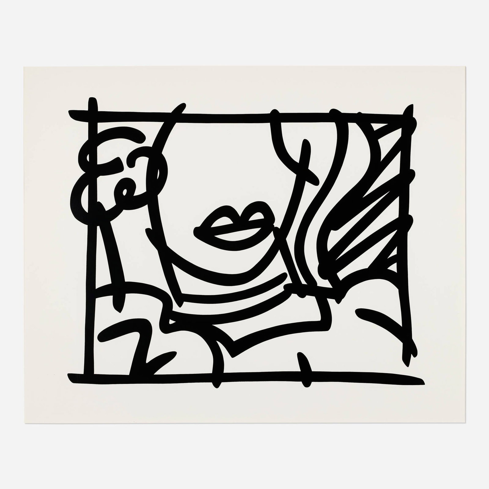 Tom Wesselmann, Woman with Green Blouse (1 of 4)