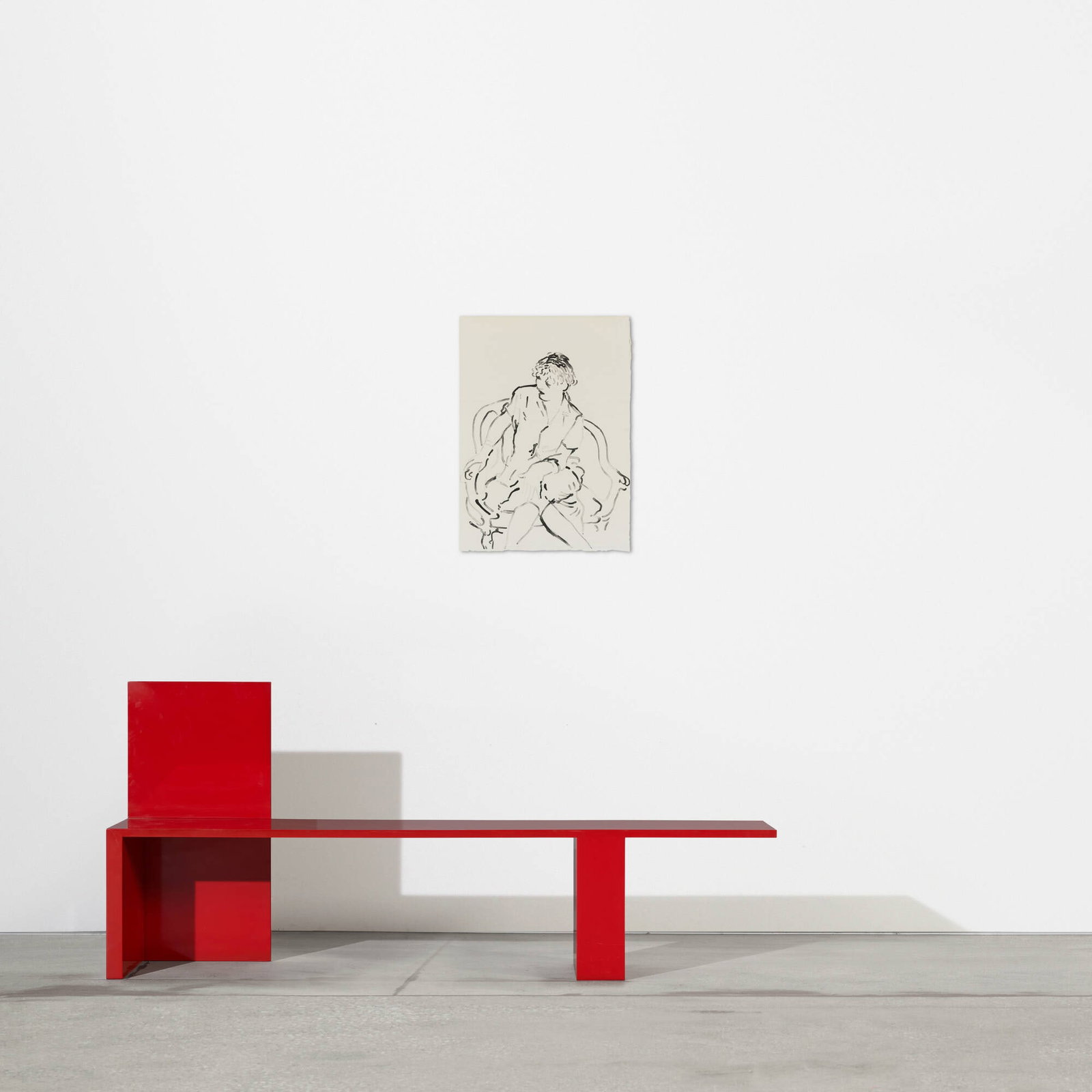 David Hockney, Celia Inquiring - 3