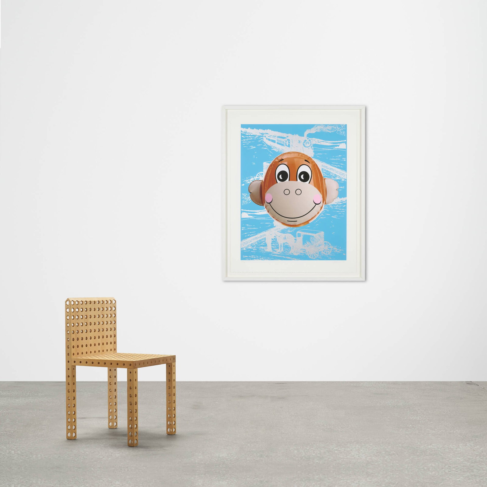 Jeff Koons, Monkey Train (Blue) - 4