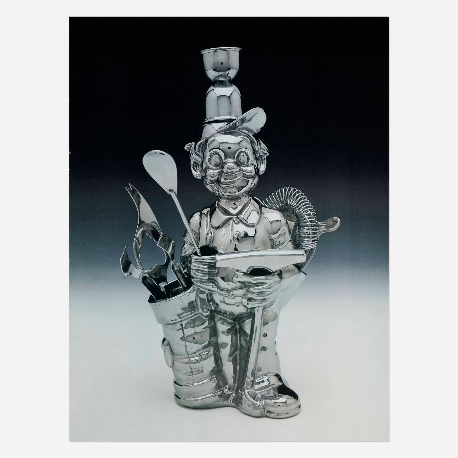 Jeff Koons, Fisherman Golfer (from the Luxury and Degradation portfolio): Jeff Koons Fisherman Golfer (from the Luxury and Degradation portfolio) 1986 photolithograph in colors on Ragocote 32 h x 24 w in (81 x 61 cm) Signed to verso 'JK' with publisher's