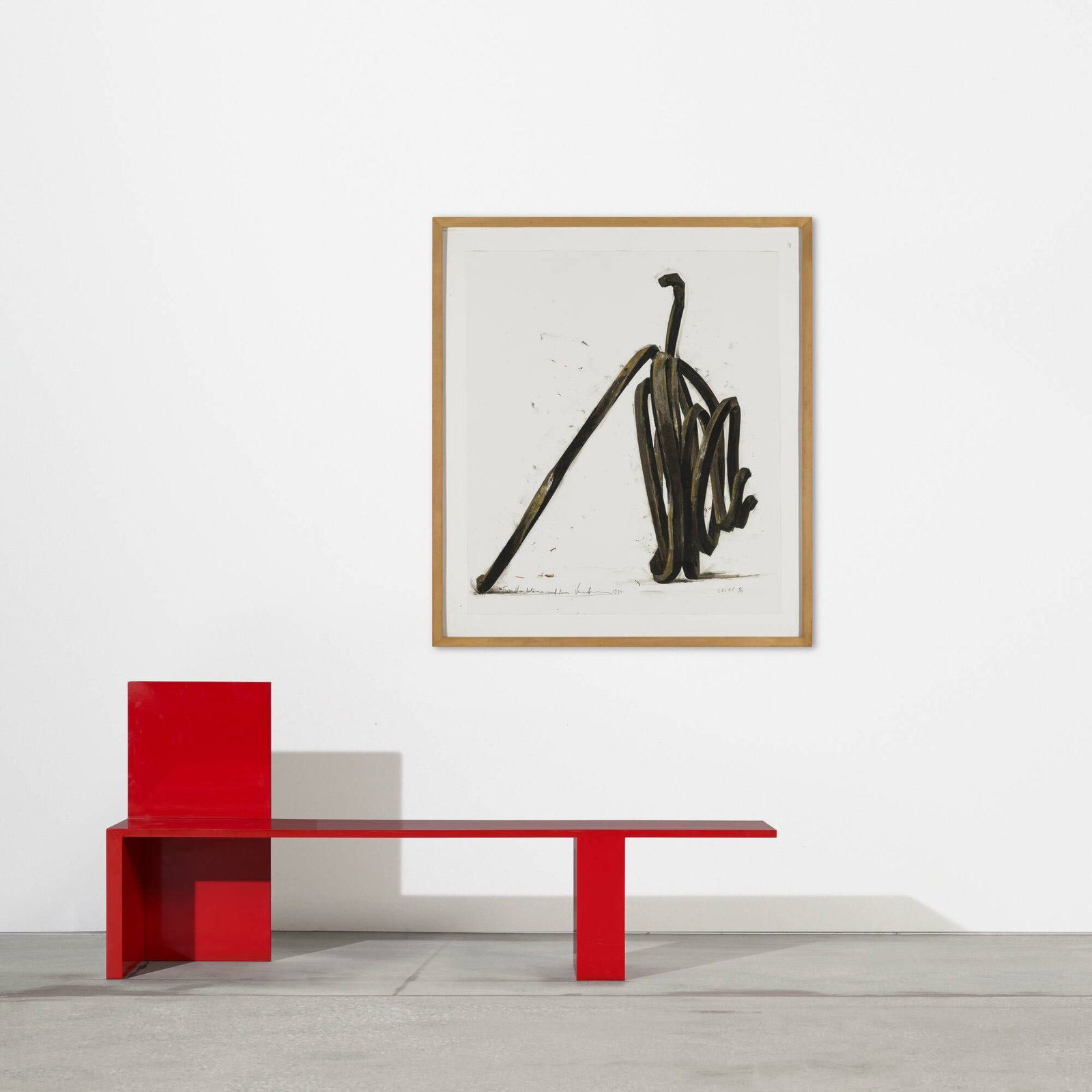 Bernar Venet, Two Undetermined Lines - 4