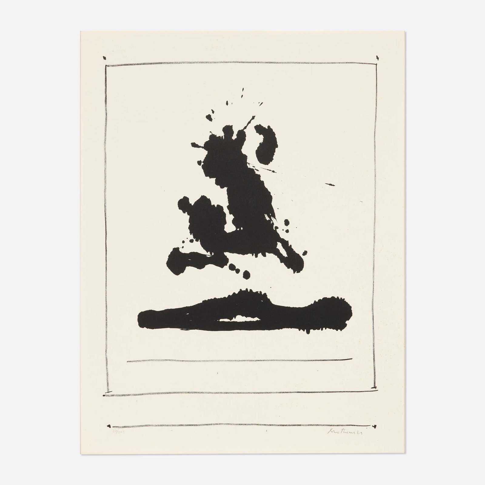 Robert Motherwell, Untitled (from the New York International portfolio) (1 of 4)