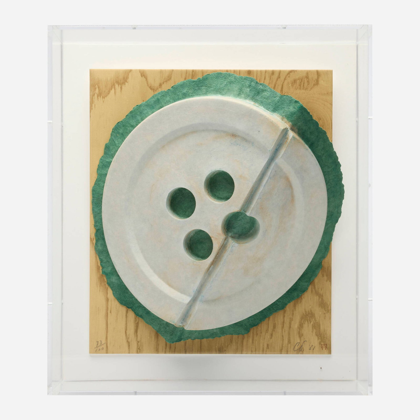 Claes Oldenburg, Broken Button - 2
