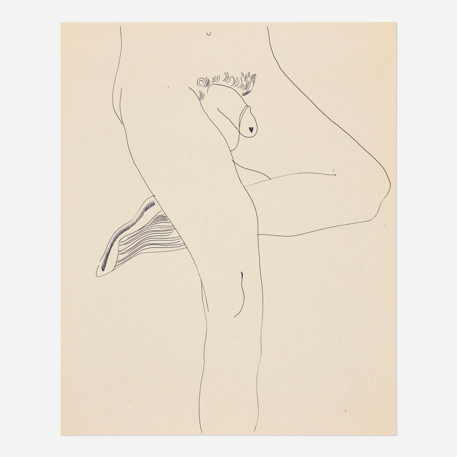 Andy Warhol, Untitled (Unidentified Male) (1 of 3)