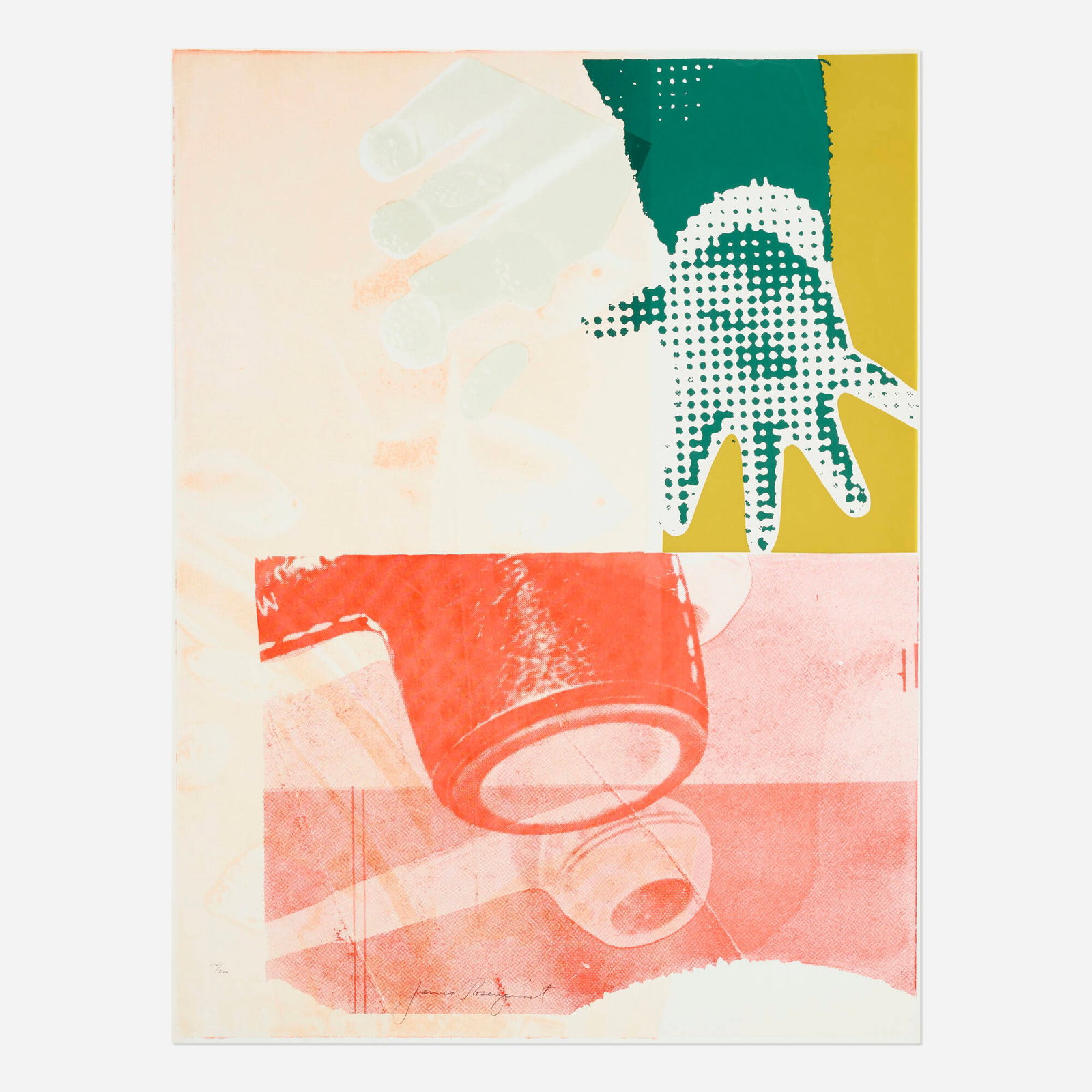 James Rosenquist, For Love (from the 11 Pop Artists, Volume III portfolio) (1 of 3)