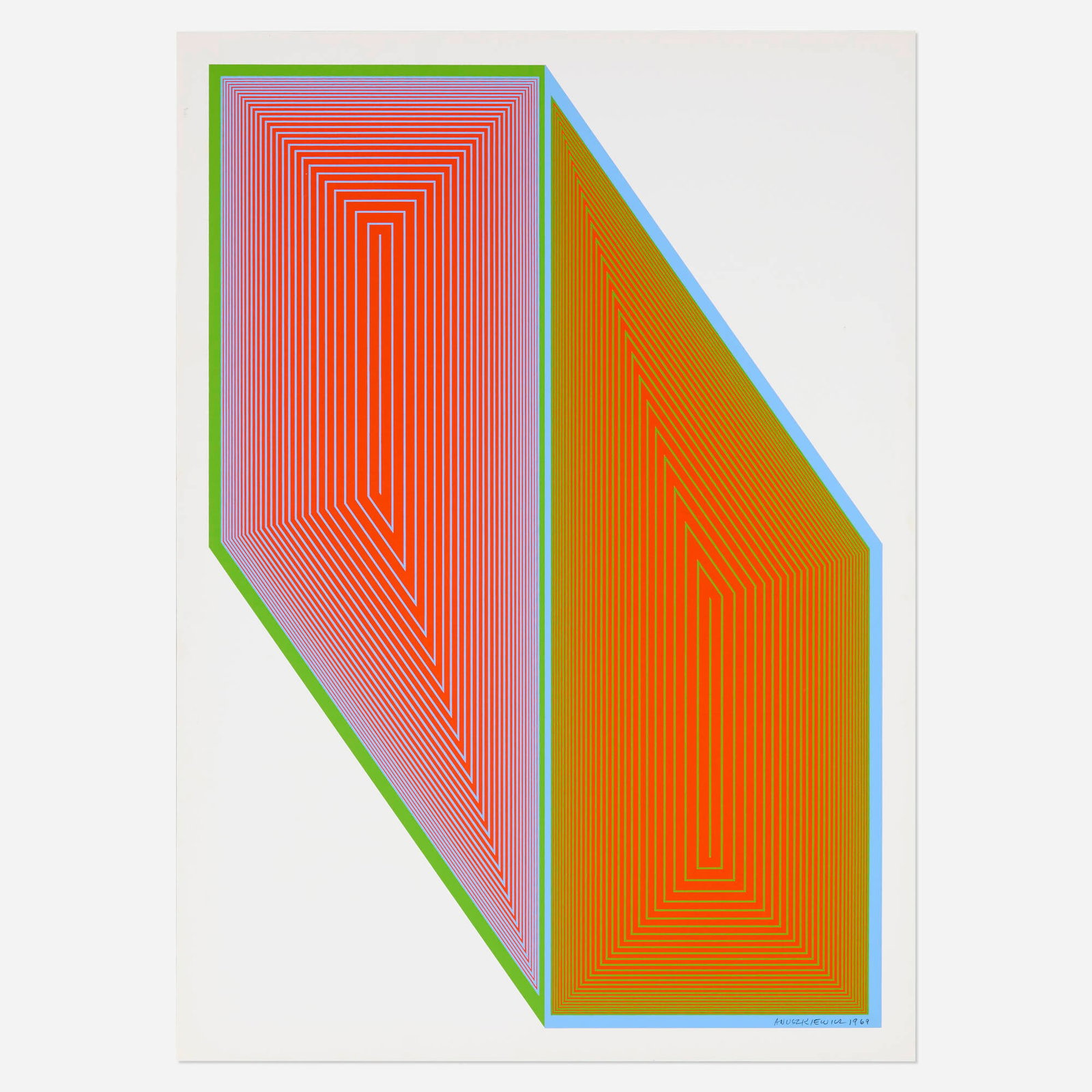 Richard Anuszkiewicz, Manhattan (1 of 3)