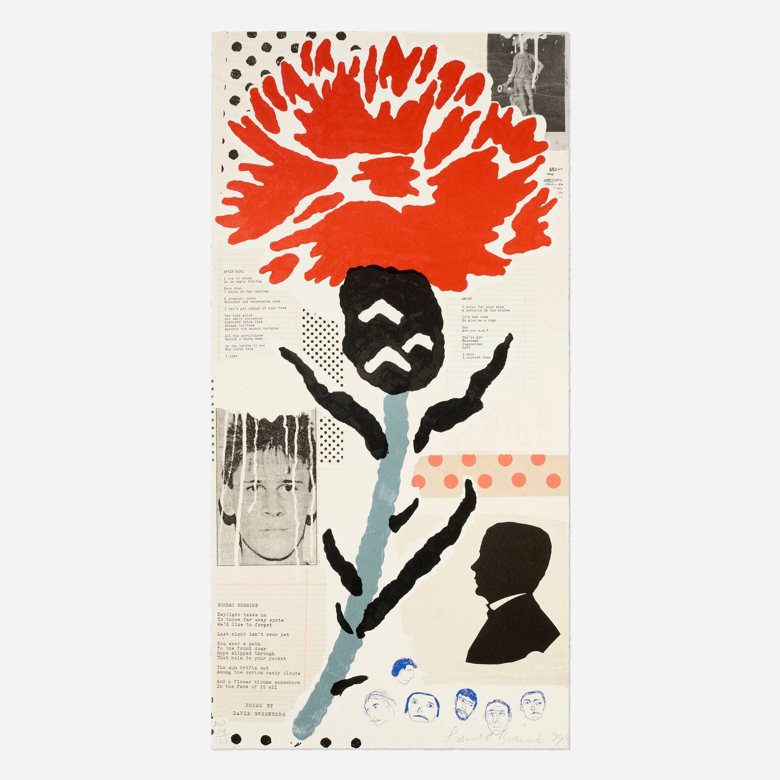 Donald Baechler, Thistle (1 of 3)