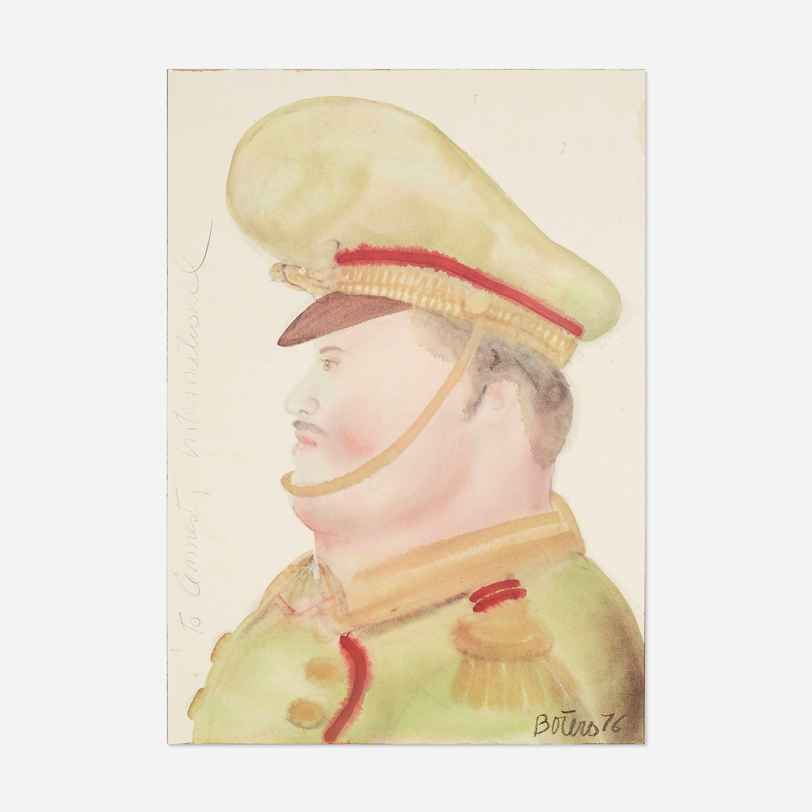 Fernando Botero, To Amnesty International (1 of 4)