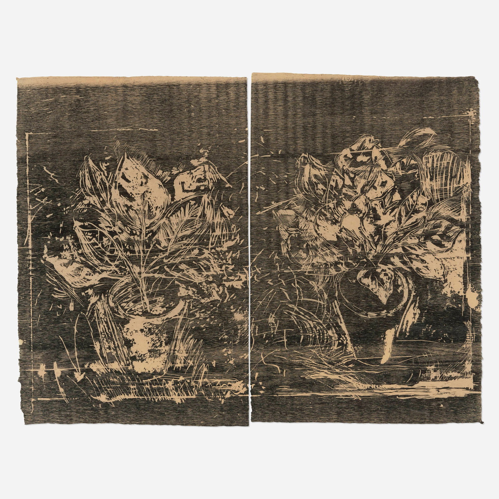 Jim Dine, Jerusalem Plant #3 (diptych) (1 of 4)