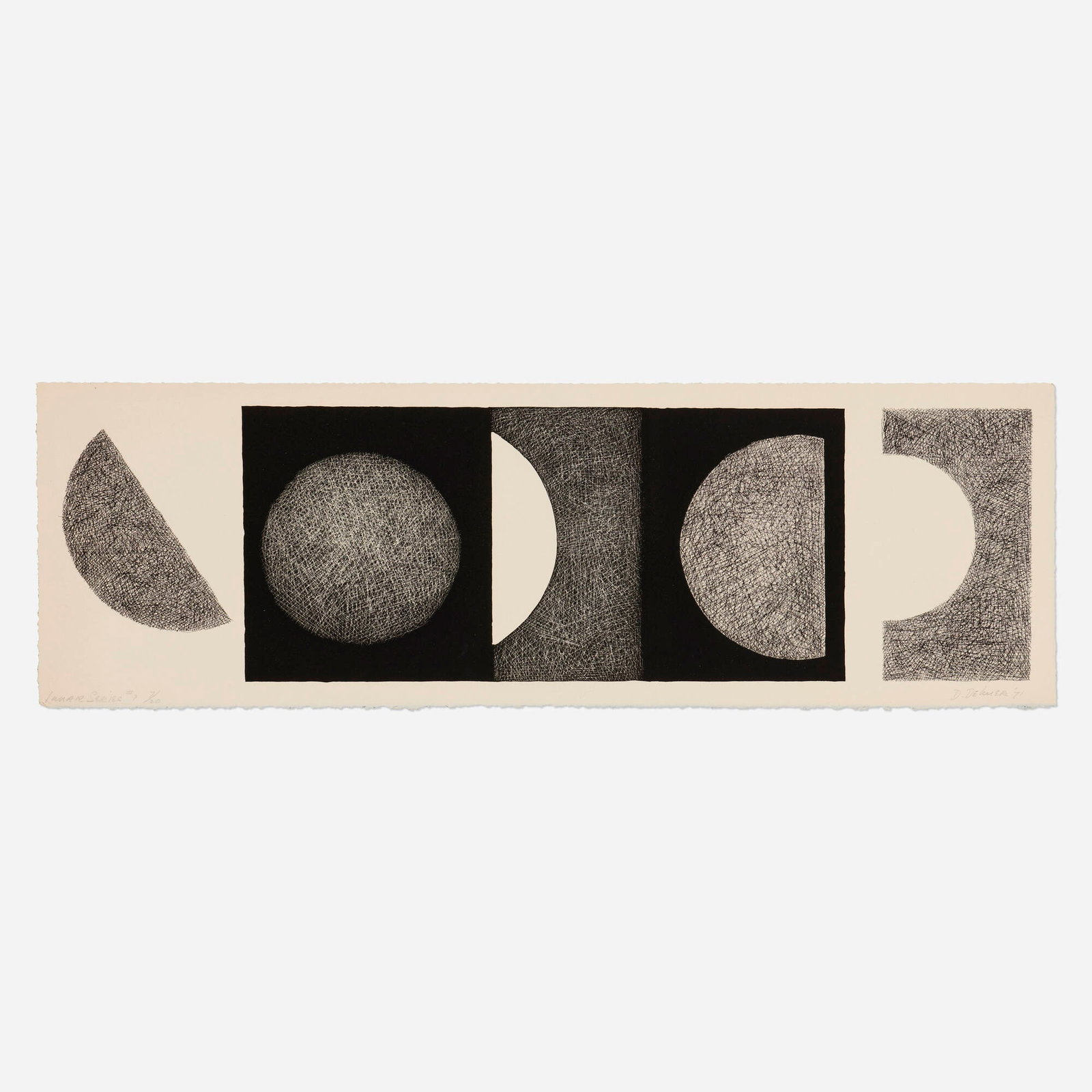Dorothy Dehner, Lunar Series #7 (1 of 3)