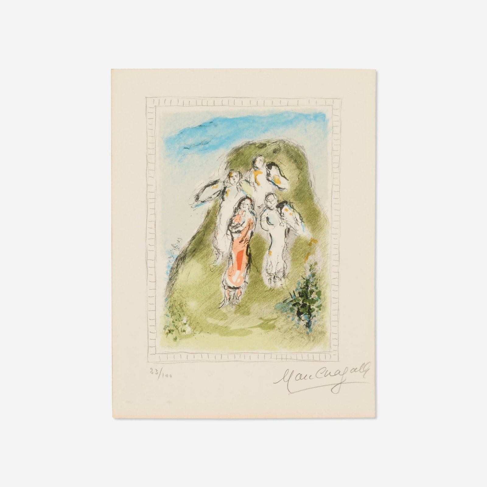 Marc Chagall, Les trois anges (1 of 4)