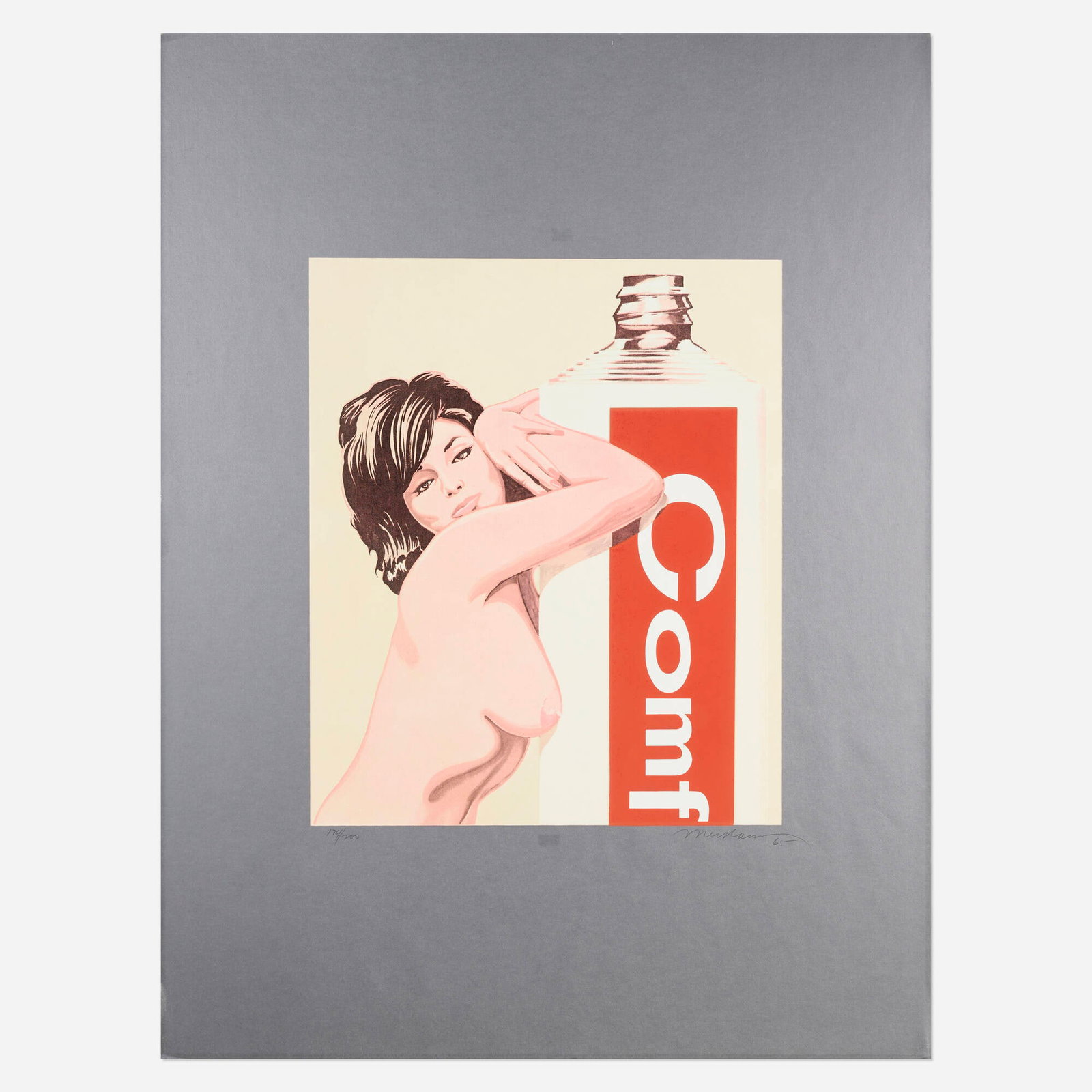 Mel Ramos, Miss Comfort Creme (from the 11 Pop Artists, Volume III portfolio) (1 of 3)