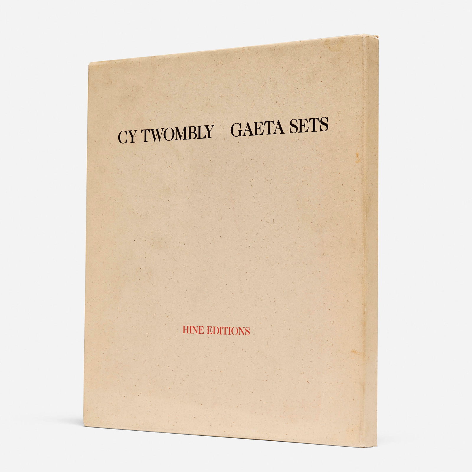 Cy Twombly, Gaeta Sets: Cy Twombly Gaeta Sets 1987 photolithograph in colors on Hopper Natural vellum 11.5 h x 9.75 w x 0.75 d in (29 x 25 x 2 cm) Stamped number to last page '0158'. This work is 158 from the