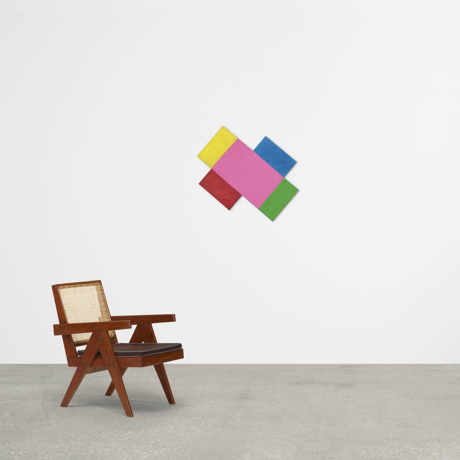 Mary Heilmann, Geometric Spin - 3