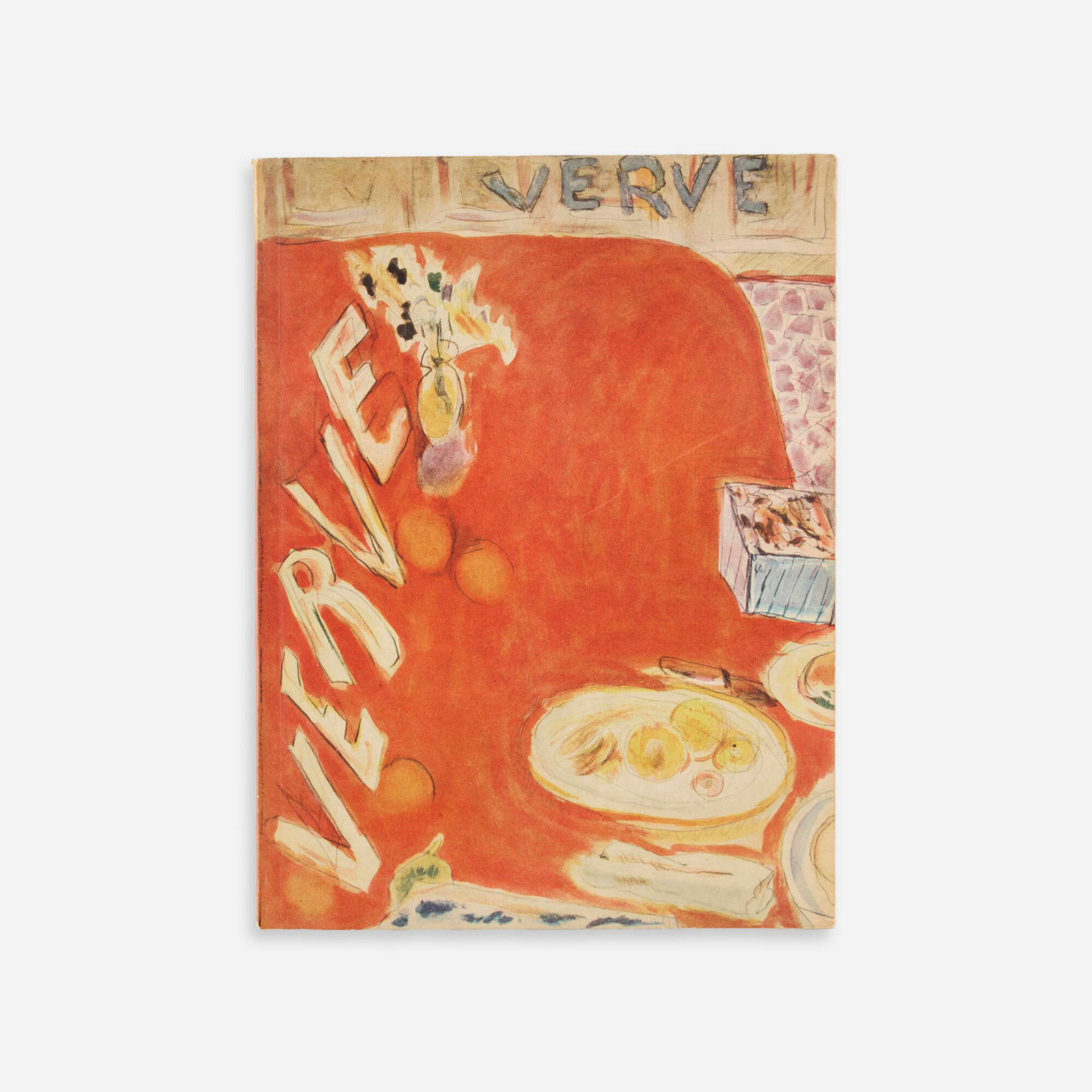 Various Artists, Verve Vol. 1, No. 3: Various Artists Verve Vol. 1, No. 3 1938 bound printed paper 14 h x 10.5 w x 0.5 d in (36 x 27 x 1 cm) Proceeds from this sale will benefit The O'Donnell-Green Music and Dance Foundation,