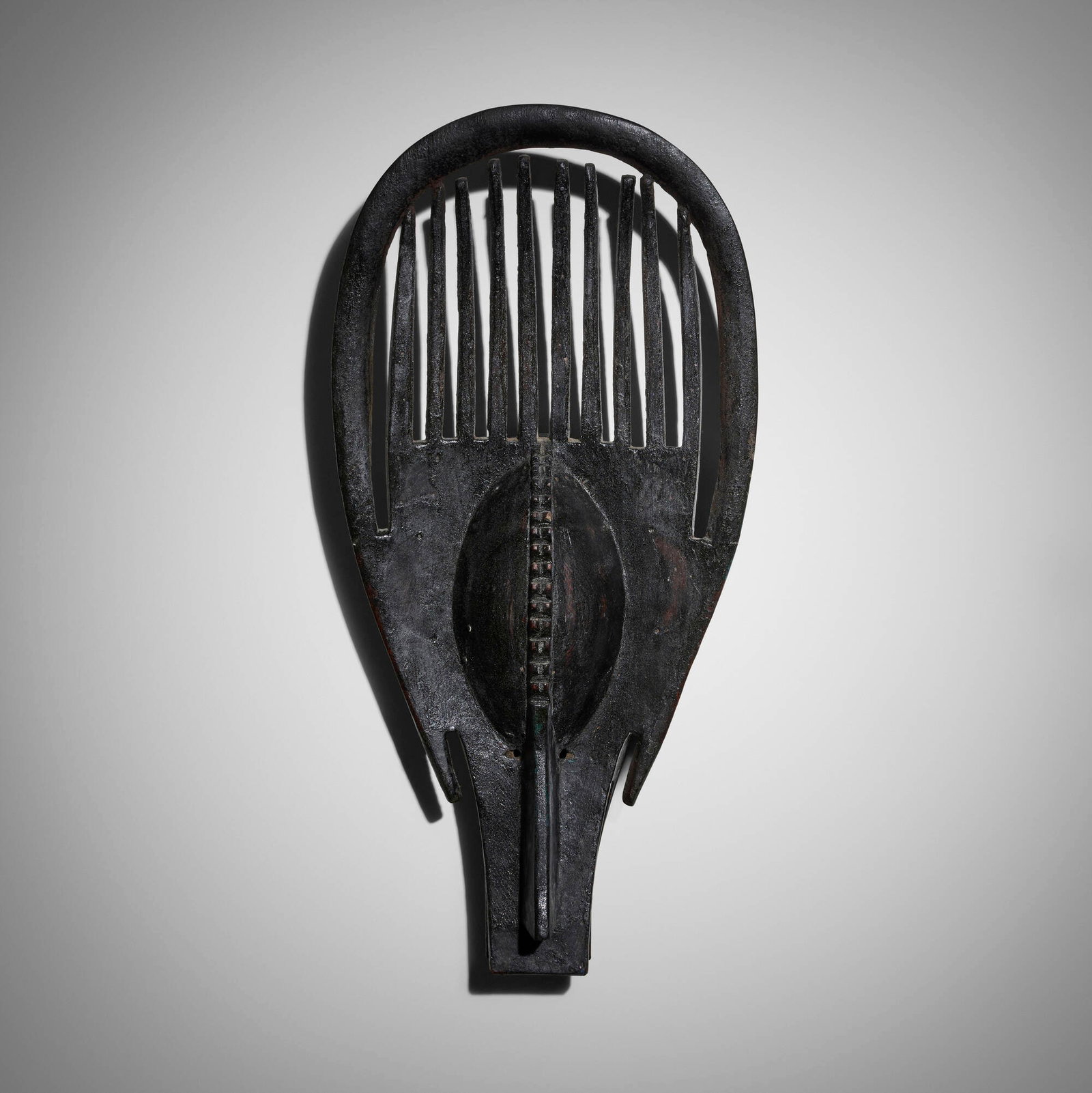 Bamana, Mask: Bamana Mask Mali, late 19th/early 20th century 23.75 h x 11.5 w x 5.25 d in (60 x 29 x 13 cm) Provenance: Pace Primitive, New York | Acquired from the previous in 1996 by the present owner This work