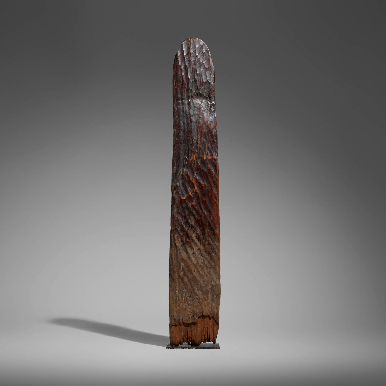Gurage, Room divider post: Gurage Room divider post Ethiopia, early 20th century carved wood 66.25 h x 11 w x 2 d in (168 x 28 x 5 cm) Within traditional Gurage homesteads, posts of this type were planted side by side to