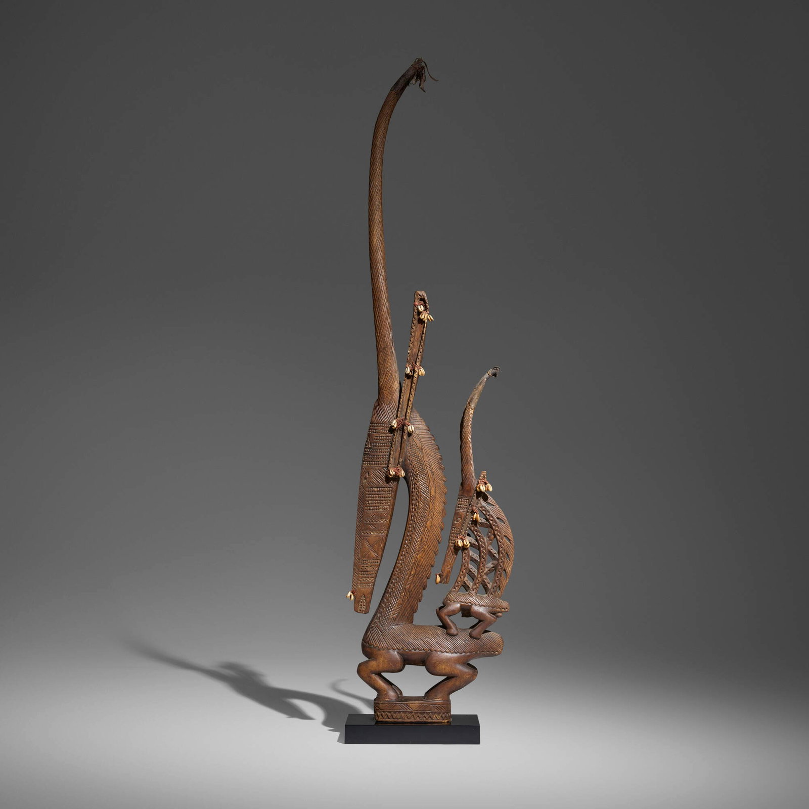 Bamana, Large Chi Wara (antelope headdress) (1 of 5)