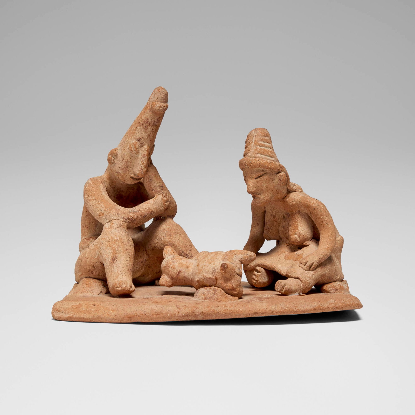 Colima, Figural group with dog (1 of 3)