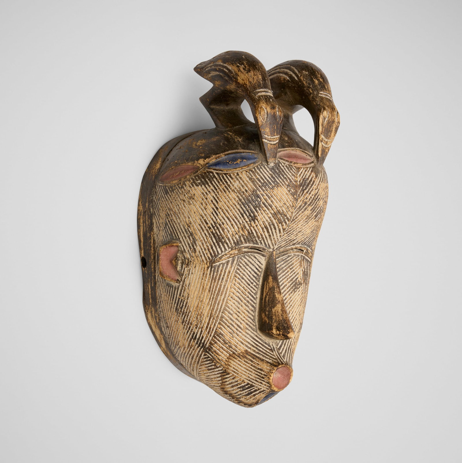 Songye, Mask with birds (1 of 5)