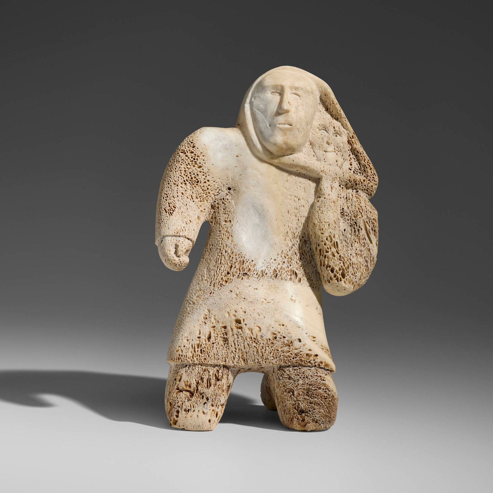 Inuit, Figure with two faces (1 of 4)