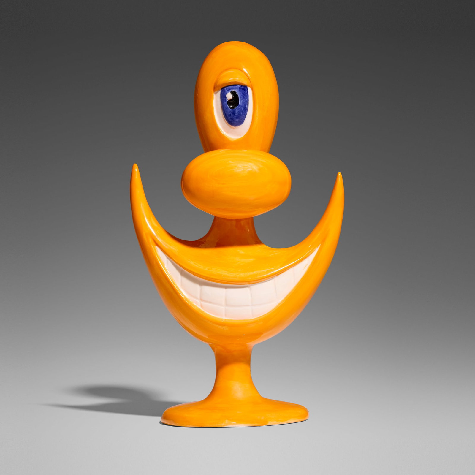 Kenny Scharf, Object to Enjoy: Kenny Scharf Object to Enjoy 2008 glazed porcelain 14.5 h x 8.25 w x 5.5 d in (37 x 21 x 14 cm) Signed, dated, and inscribed to underside 'to Shelia Kenny Scharf '18'. Paper studio