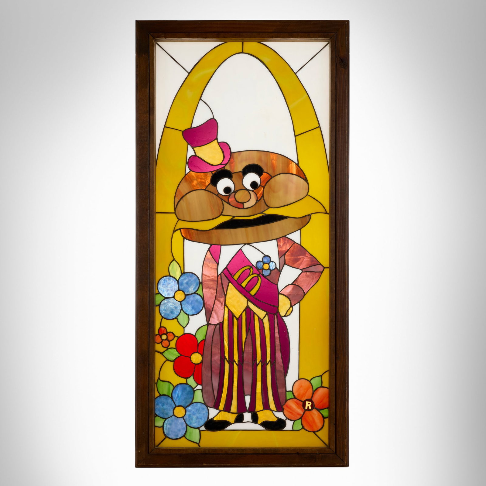 McDonald's, Mayor McCheese (stained glass window) (1 of 4)