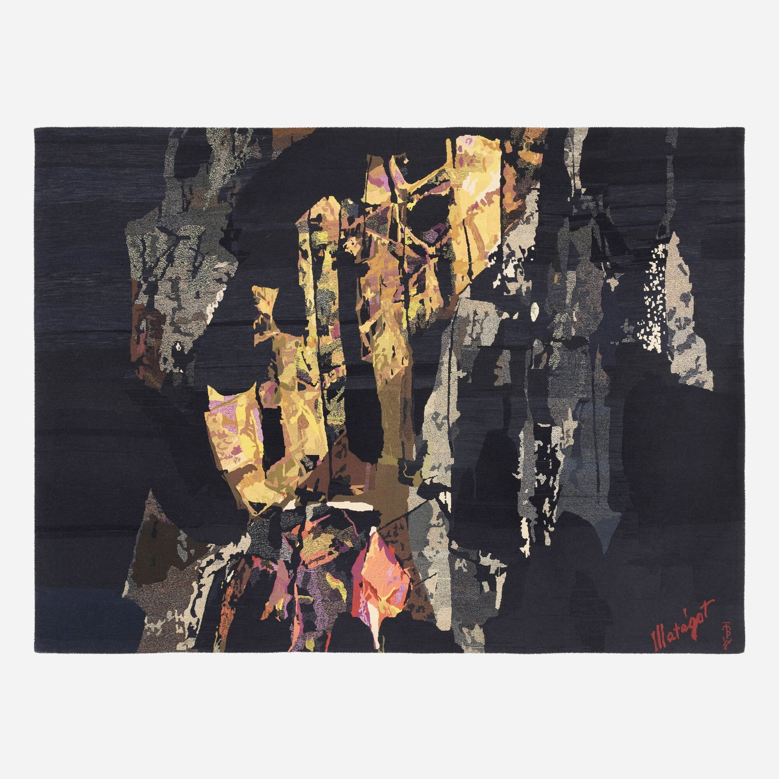 Mathieu Mategot, Coquillages tapestry (1 of 3)