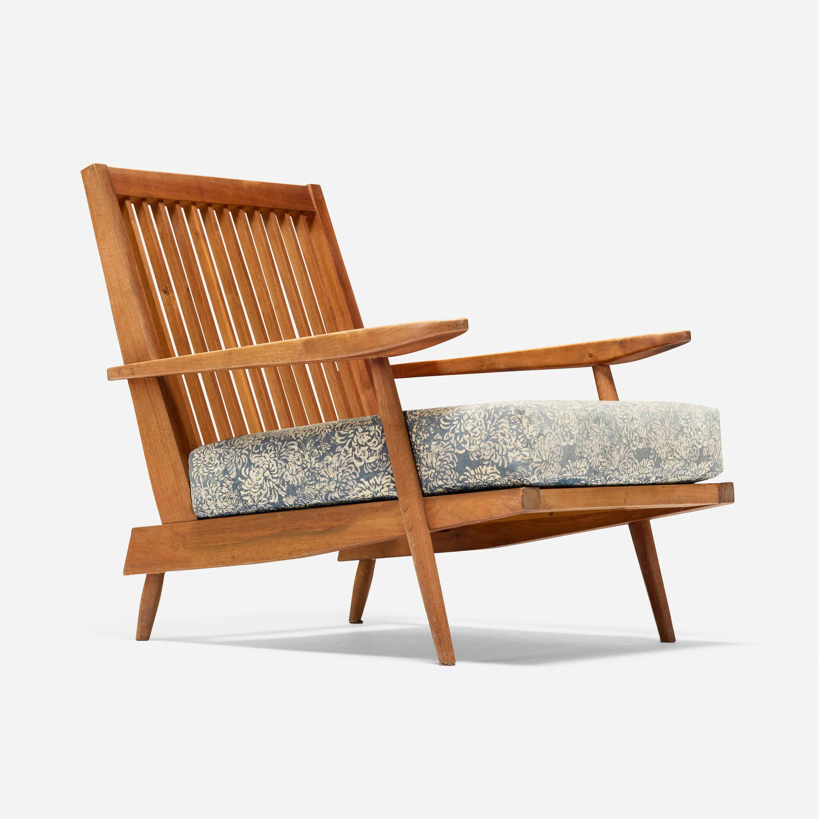 George Nakashima, Cushion Chair with Arms (1 of 5)