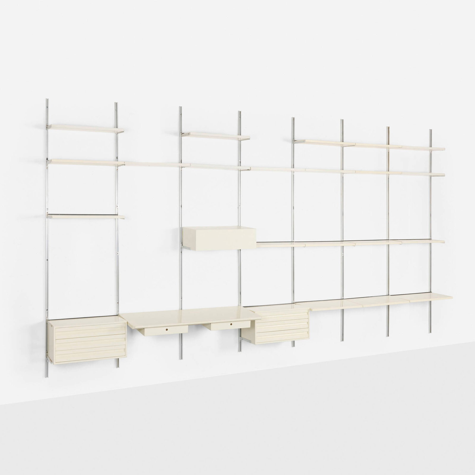 Osvaldo Borsani, Shelving system, model E22 - 2