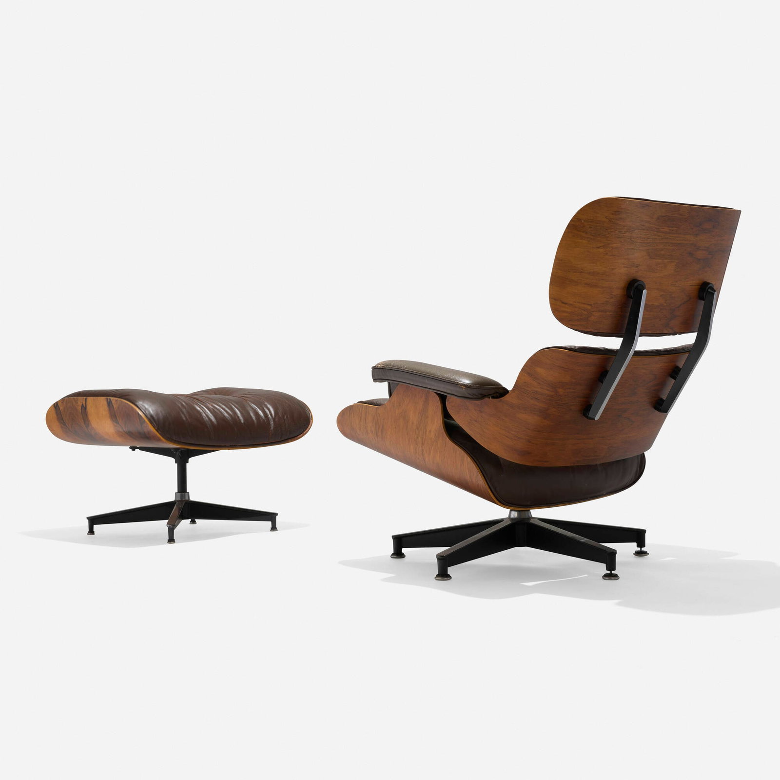 Charles and Ray Eames, 670 lounge chair and 671 ottoman (1 of 7)
